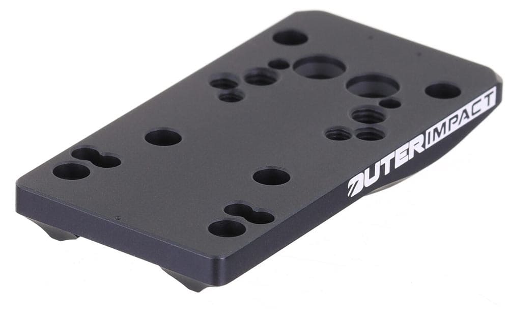 Outerimpact Universal Red Dot Kurzwaffen Adapter für CZ 75 Pistolen M.R.A.