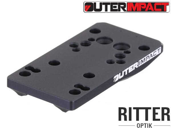 Montage Adapter CZ 75 für DOCTER - NOBLEX - TRIJICON - BURRIS - VORTEX - ETC