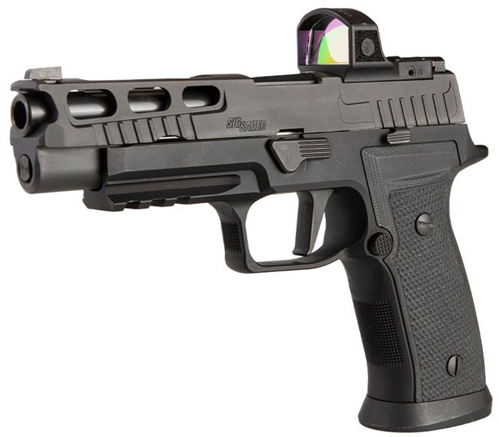 Reflexvisier Sig Sauer ROMEOZero PRO mit 2 MOA Circle Dot Absehen auf Kurzwaffe